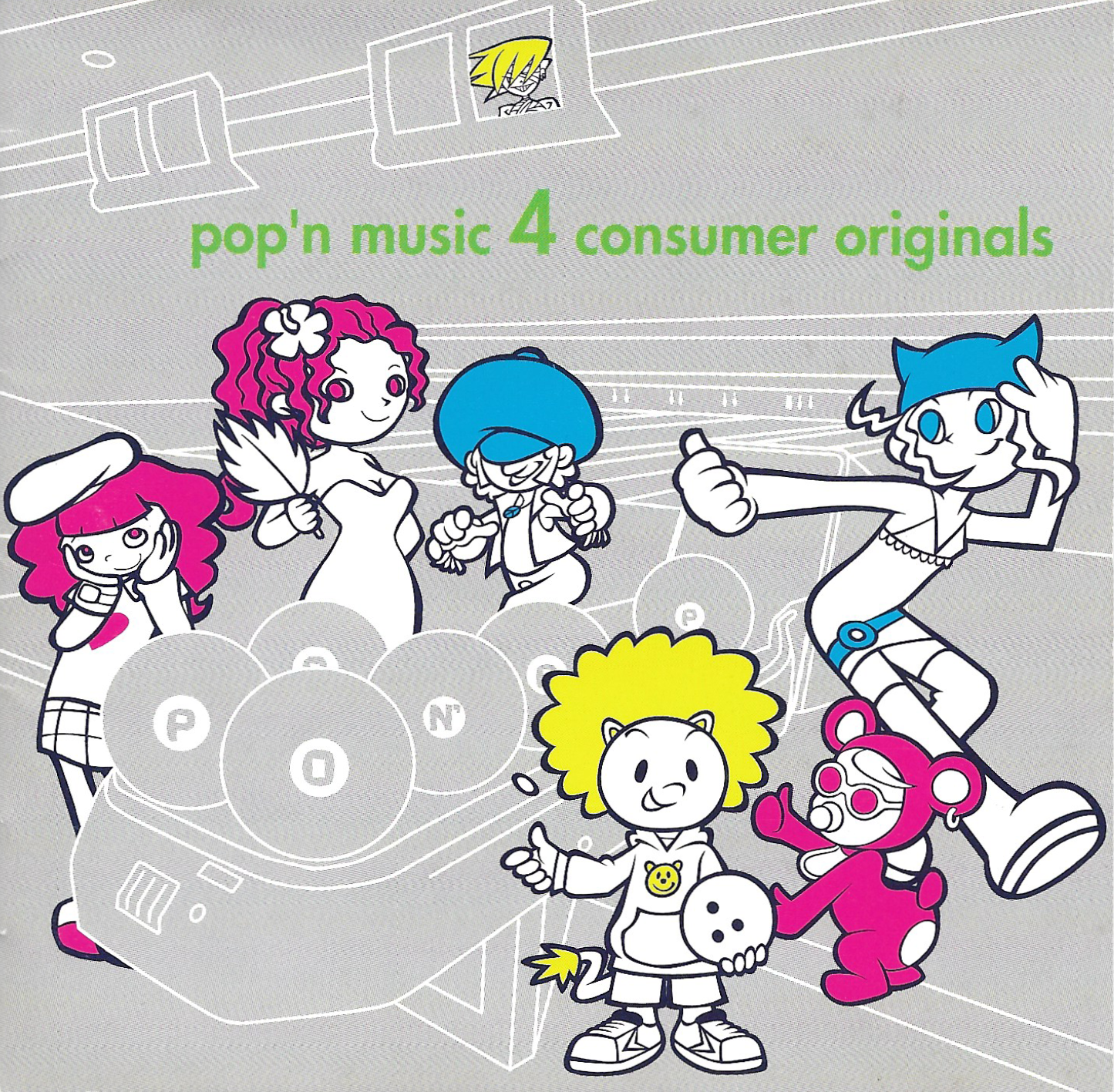 pop'n music 4 consumer originals (2000) MP3 - Download pop'n
